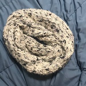 White infinity scarf
